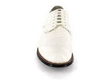 Madison Stacy Adams Mens Shoes Anaconda Leather White 00055-100