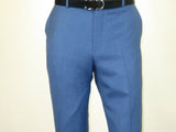 Men MANTONI Suit 100% Wool Textured Single Breasted Regular Fit M87183-2 Blue
