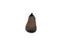 Nunn Bush Mac Moc Toe Slip On Walking Shoes Leather Brown 85032-200