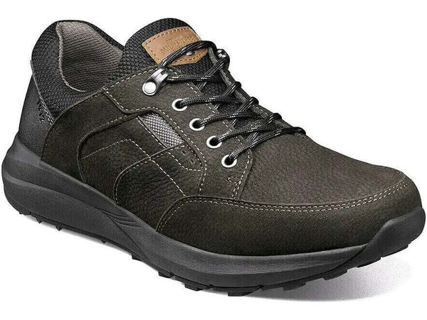 Nunn Bush Excursion Moc Toe Oxford Walking Casual Shoes Charcoal 84936-013