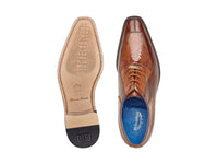 Belvedere Men's Dress Formal Shoes Biagio Ostrich Leg Antique Peanut  B13