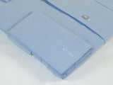 Men's Dress Shirt Christopher Lena 100% Cotton Wrinkle Free C507Wd0f blue