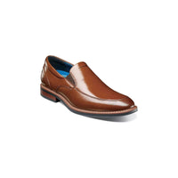 Men's Nunn Bush Centro Flex Moc Toe Venetian Slip On Shoes Cognac 85024-221