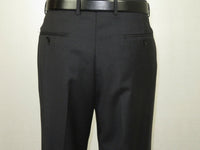 Men's MANTONI Pleated Pants 100% Wool Super 140's Classic Fit  46306-3 Charcoal
