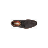 Stacy Adams Martfield Plain Toe Chukka Boot Suede Dark Gray 25618-011