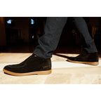 The Belek Black Open Walk Suede Leather Men Boot Final Sale!