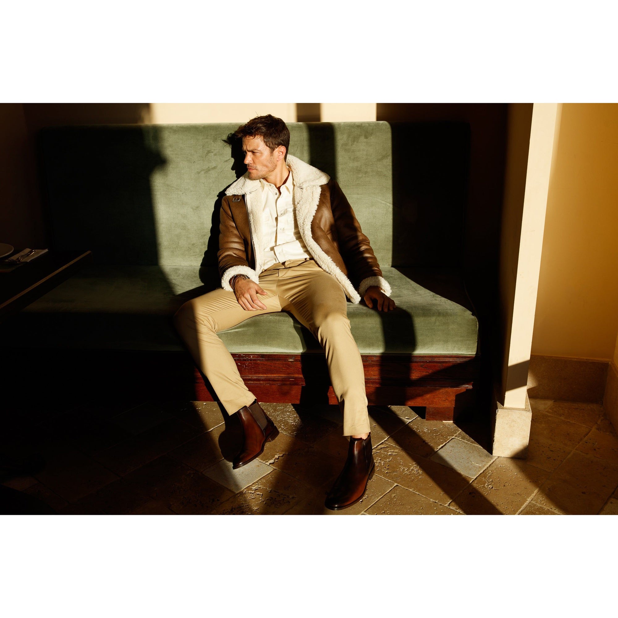 The Manby Brown Leather Chelsea Men Boot Final Sale!
