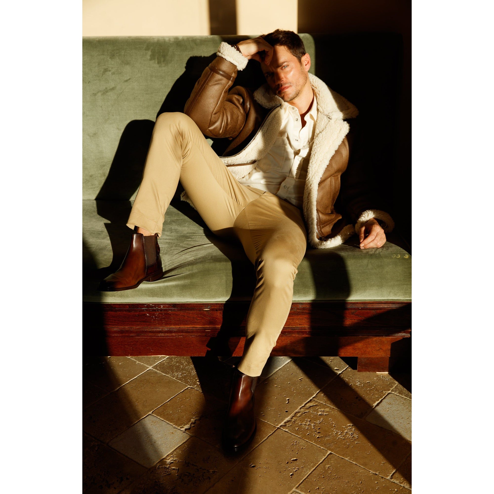 The Manby Brown Leather Chelsea Men Boot Final Sale!