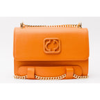 The Maneadero Orange Leather Handbag