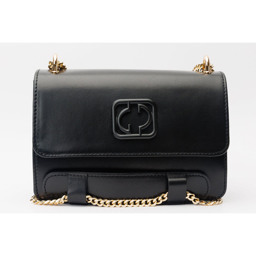 The Maneadero Black Leather Handbag