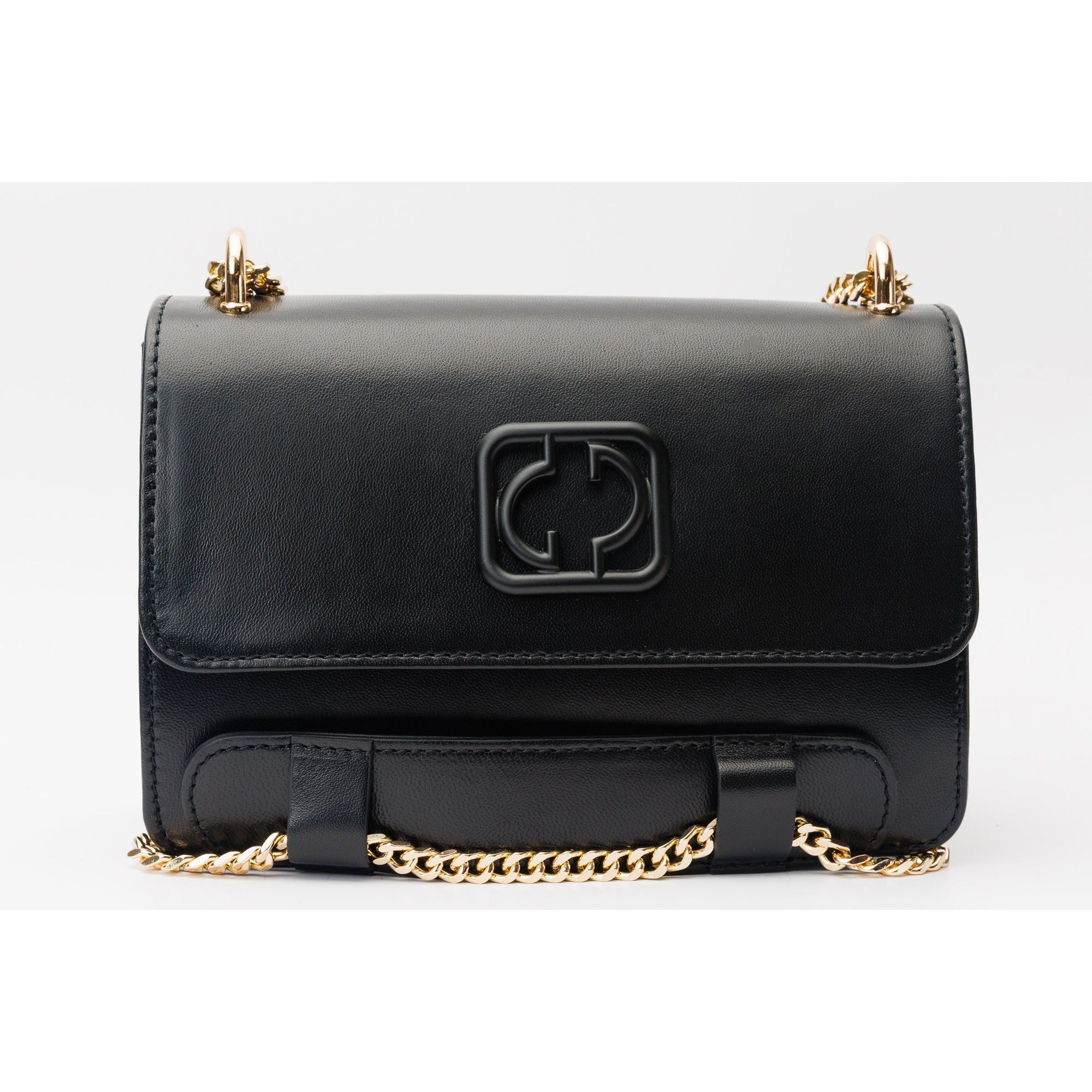 The Maneadero Black Leather Handbag
