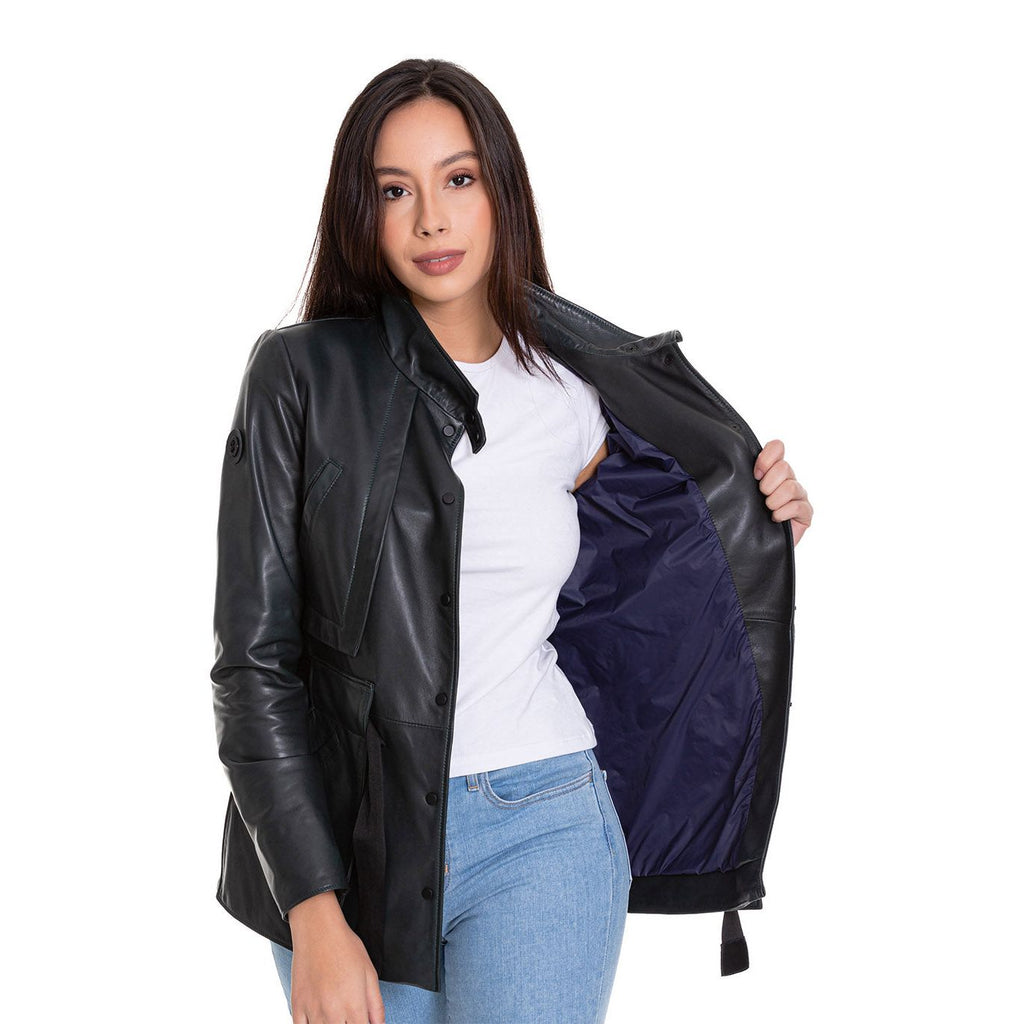 The Luque Leather Women Jacket
