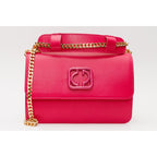 The Maneadero Fuchsia Leather Handbag