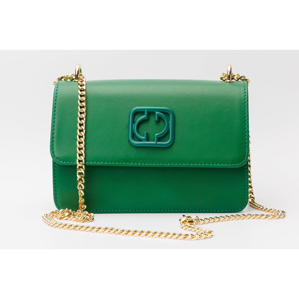 The Maneadero Green Leather Handbag