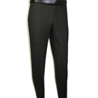 Men Suit BERLUSCONI Turkey Italian Wool 180's Single Breasted 623-01 Black Plaid