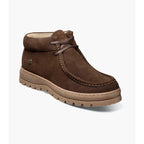 Stacy Adams Dublin II Moc Toe Boot Suede Brown 63169-200