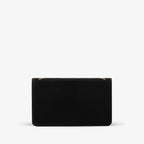 The Magnolia Black Glitter Leather Handbag
