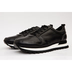 The Barnett Black Leather Men Sneaker Final Sale!