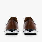 The Lumina Tan Buffalo Leather Women Sneaker