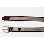 The Dodoma Burgundy Patent Leather Belt