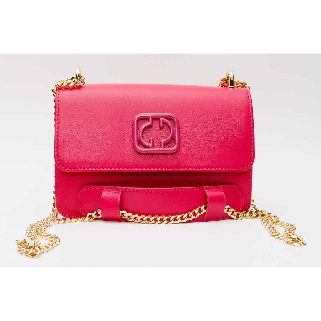 The Maneadero Fuchsia Leather Handbag