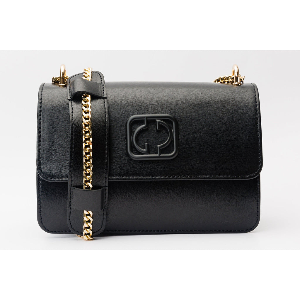 The Maneadero Black Leather Handbag