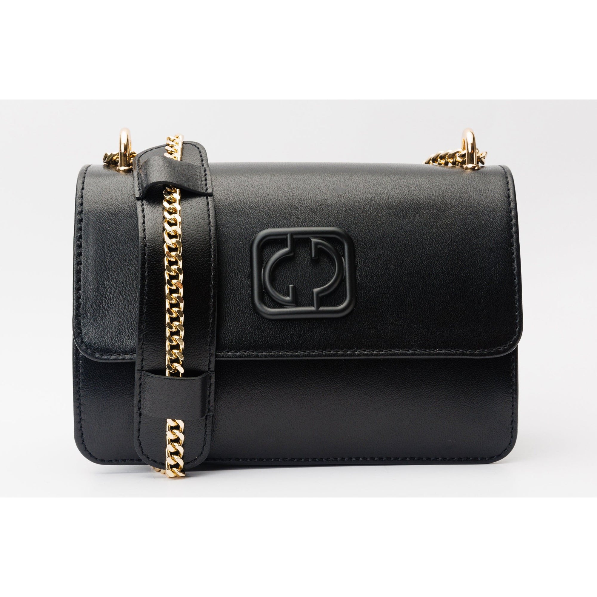 The Maneadero Black Leather Handbag