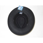 Men's Broner Wool Hat Classic Soft Fedora STREETWISE 73-041 Black