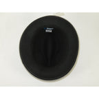Men's Broner Wool Hat Classic Soft Fedora Swanky 73-141 Black