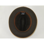 Men's Broner Wool Hat Classic Soft Fedora Swanky 73-142 Brown