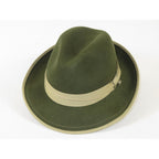 Men's Broner Wool Hat Classic Soft Fedora Swanky 73-147 Olive Green