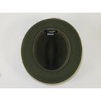 Men's Broner Wool Hat Classic Soft Fedora Swanky 73-147 Olive Green