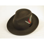 Men's Broner Wool Hat Classic Soft Fedora STREETWISE 73-042 Brown