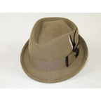 Men's Broner Wool Hat diamond Crown Fedora THE AVENUE 73-4609 Moss