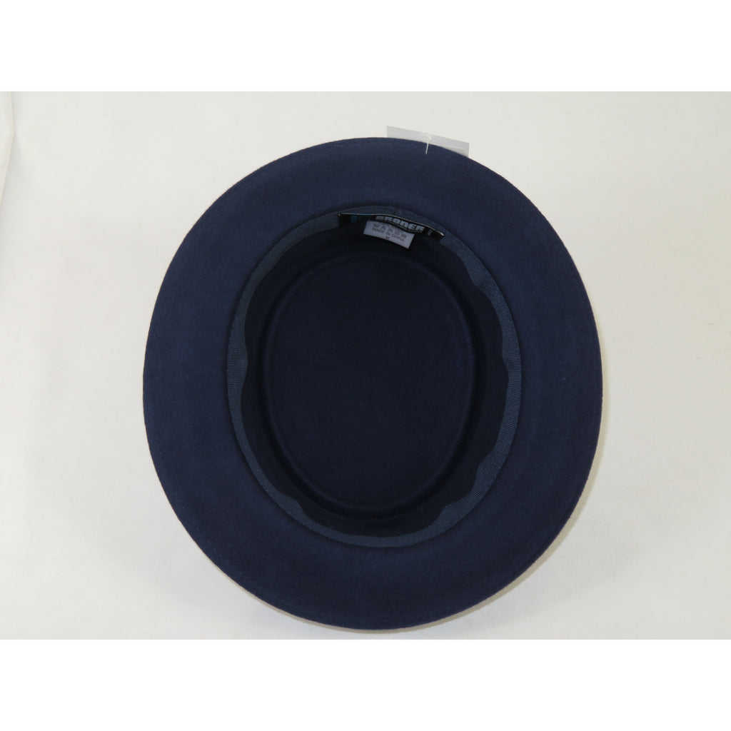 Men's Broner Wool Hat Pork Pie Classic Soft Light Weight 73-5204 Navy