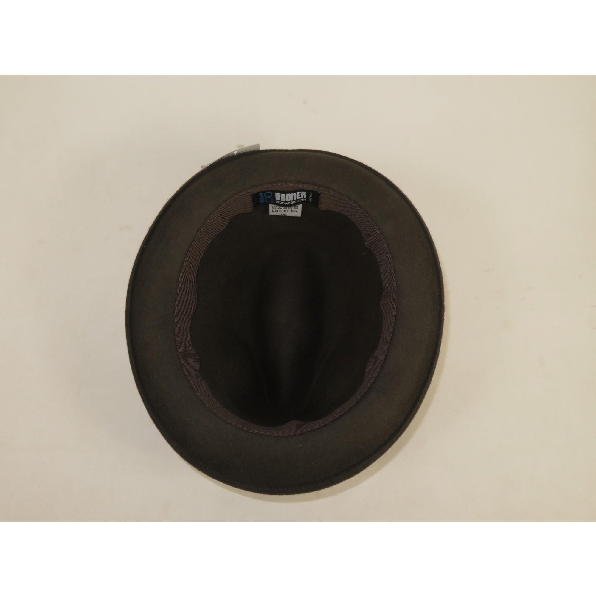 Men's Broner Wool Hat Classic Soft Fedora SCORSESE 73-780 Brown