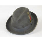 Men's Broner Wool Hat Classic Soft Fedora SCORSESE 73-783 Gray