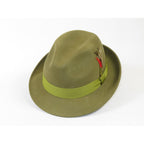 Men's Broner Wool Hat Classic Soft Fedora SCORSESE 73-789 Olive