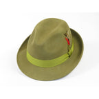Men's Broner Wool Hat Classic Soft Fedora SCORSESE 73-789 Olive
