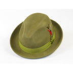 Men's Broner Wool Hat Classic Soft Fedora SCORSESE 73-789 Olive