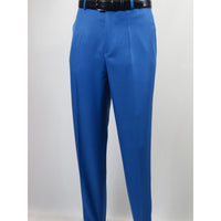 Men's Stacy Adams 2pc Walking Leisure Suit Fancy Short Sleeves 75029 Blue