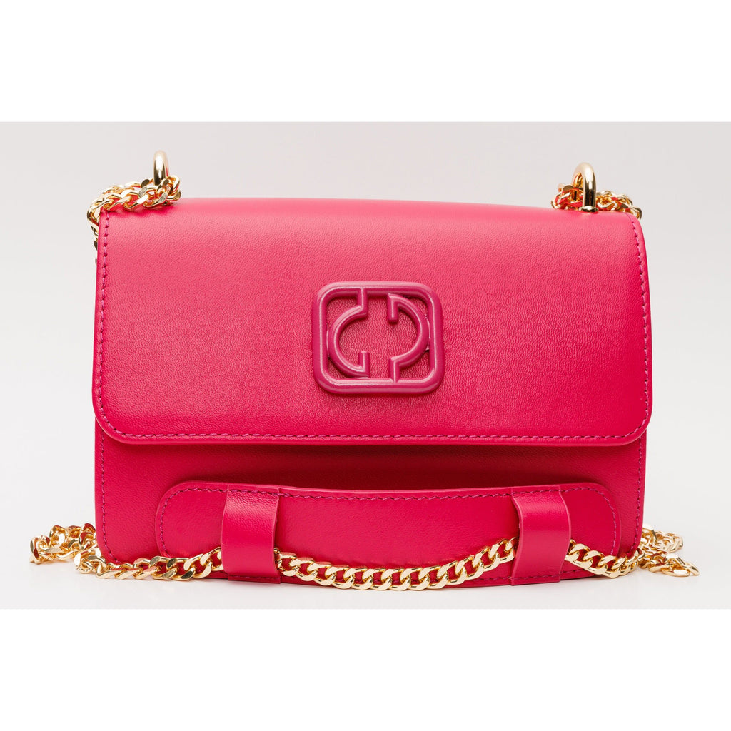 The Maneadero Fuchsia Leather Handbag