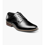 Nunn Bush Carmelo Plain Toe Oxford Walking Shoes Black 81509-001