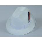 Men's Broner Summer Hat Woven Straw Style Safari HARMONY 84-738 White