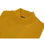 Men PRINCELY Italian Wool Blend Pullover Mock Slim 84001-00 K.Sari Gold 215