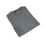 Men PRINCELY Italian Wool Blend Crew Pullover Slim 84001-30 Basti Mid Gray 114