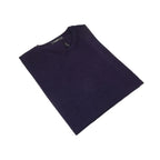 Men PRINCELY Italian Wool Blend Crew Pullover Slim 84001-30 Poker Purple 120