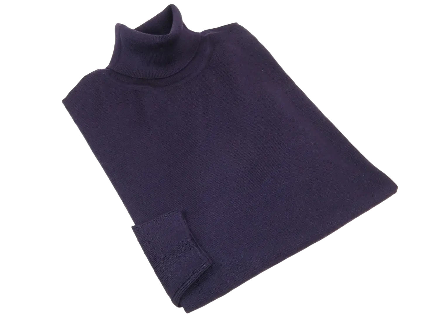 Men PRINCELY Italian Wool Blend Turtle Neck Pullover Slim 84001-80 Purple 120