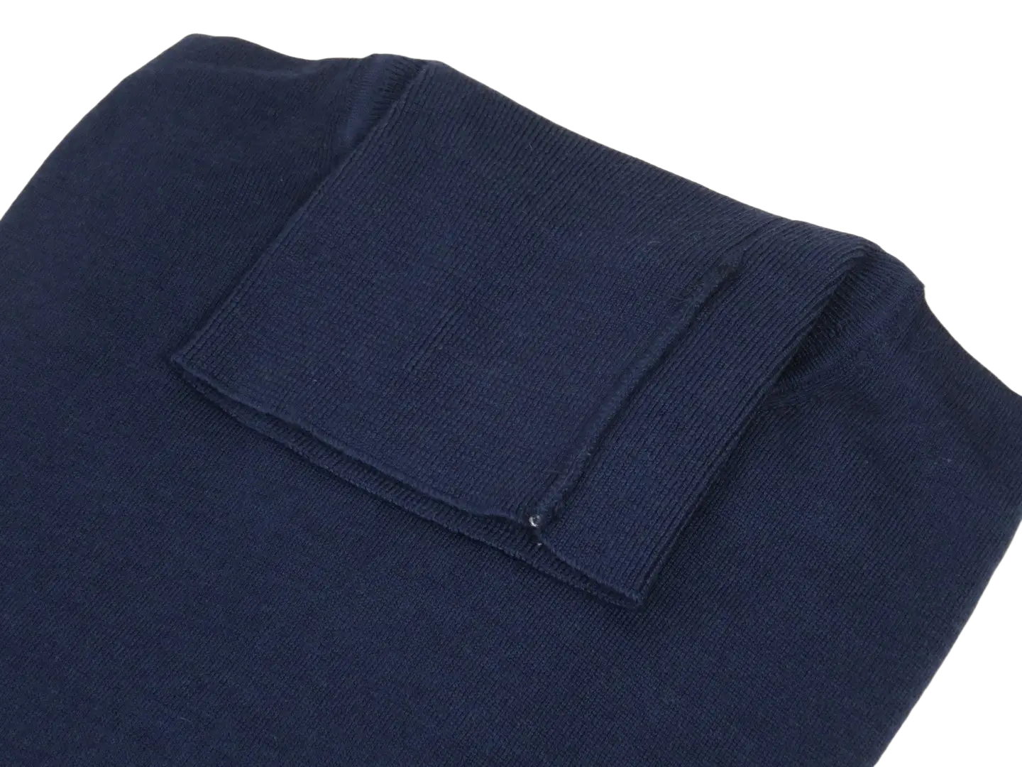 Men PRINCELY Italian Wool Blend Turtle Neck Pullover Slim 84001-80 Navy 102