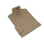 Men PRINCELY Italian Wool Blend Turtle Neck Pullover Slim 84001-80 Tan 211